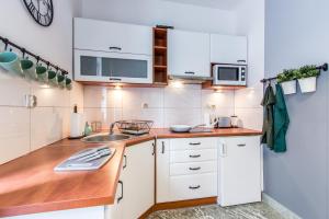Kuchnia lub aneks kuchenny w obiekcie Apartament Bulwary Zakopane