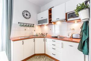 Kuchnia lub aneks kuchenny w obiekcie Apartament Bulwary Zakopane
