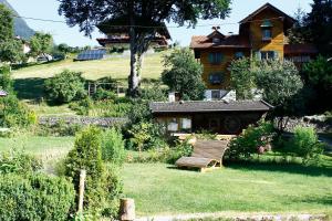 Vonkajšia záhrada v ubytovaní Hotel Feichter