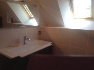 Ένα μπάνιο στο Chambres d'Hôtes Le Pressoir