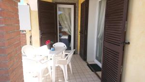 Balkón nebo terasa v ubytování Guest House Brezza Marina