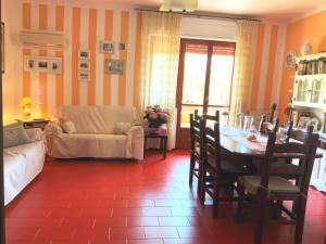 Posezení v ubytování B&B Shabby Chic