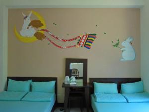 Posezení v ubytování Shin-Liu Garden B&B