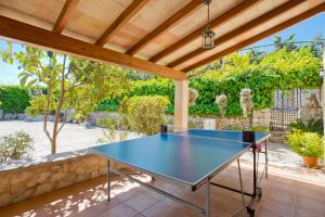 Stolní tenis v ubytování Villa Cifre nebo okolí
