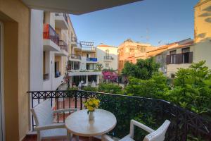 Balkón nebo terasa v ubytování Fortezza Hotel