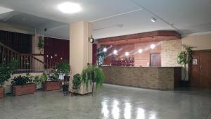 The lobby or reception area at Dom Turysty Sanok