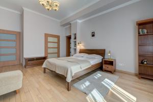 Posteľ alebo postele v izbe v ubytovaní DR Apartments - Kos