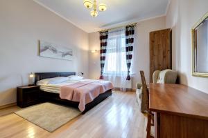 Posteľ alebo postele v izbe v ubytovaní DR Apartments - Kos