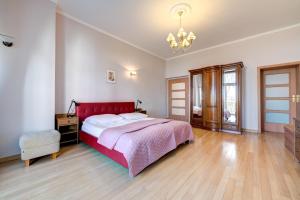 Posteľ alebo postele v izbe v ubytovaní DR Apartments - Kos