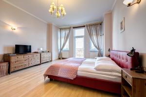 Posteľ alebo postele v izbe v ubytovaní DR Apartments - Kos