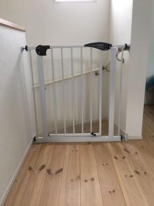 Postel nebo postele na pokoji v ubytování 那須塩原にある貸別荘 レンガの家Ｓｏｒａ