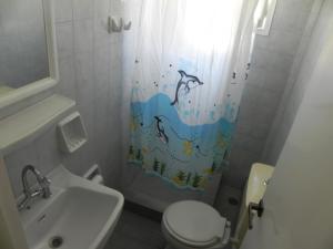Koupelna v ubytování Nefeli rooms Ios