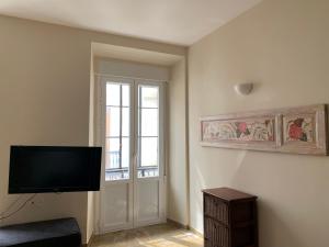 TV a/nebo společenská místnost v ubytování Apartamento Calle Nueva