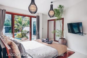 Sjónvarps- og/eða afþreyingartæki á Coco Lilly Villas