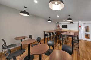 Restaurace v ubytování Extended Suites Monterrey Aeropuerto