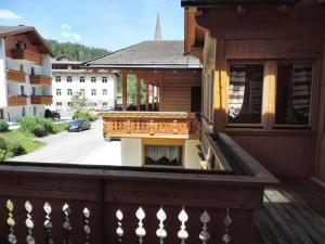 Balkón nebo terasa v ubytování Chalet Hotel Diamant