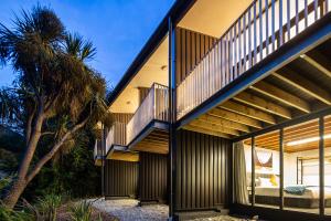 Balkón nebo terasa v ubytování Koura Apartments Central Queenstown