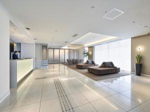 The lobby or reception area at HOTEL MYSTAYS Shimizu
