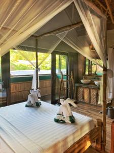 Balkón nebo terasa v ubytování Buko Beach Resort