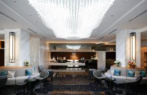 
The lobby or reception area at Shama Lakeview Asoke Bangkok - SHA Extra Plus
