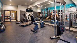 Fitness centrum a/nebo fitness zařízení v ubytování Best Western Plus Ardmore Inn & Suites