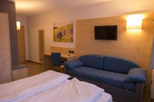 TV a/nebo společenská místnost v ubytování Agritur Piccolo Fiore B&B