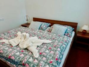 Letto o letti in una camera di Apartman Lúčky-Rea