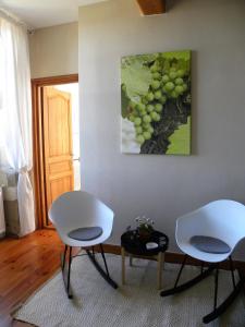 Posezení v ubytování Maison Olleris