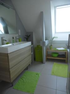 Ванная комната в AU PARFUM DES LAVANDES