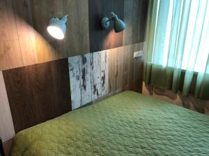 Ένα ή περισσότερα κρεβάτια σε δωμάτιο στο Dream Hostel Zaporizhia