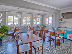 Posezení v ubytování Hostal Mas Ferrer