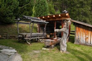Zahrada ubytování Ferienhaus Anderles-Alm