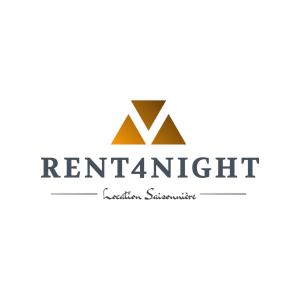 um logótipo para uma empresa especializada na reinvenção em Rent4night Grenoble Aigle em Grenoble