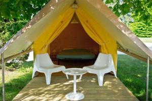 Zahrada ubytování Camping Porte des Vosges