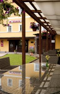 Zahrada ubytování Hotel Villa Huber