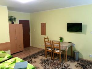 TV a/nebo společenská místnost v ubytování Galas ubytovani v soukromi
