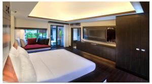 Voodi või voodid majutusasutuse Aava Resort and Spa toas