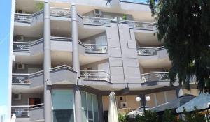 Balkón nebo terasa v ubytování Hotel Arethousa