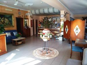 Posezení v ubytování Hotel Eliseo