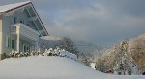 Ferienhaus Dorfruhe v zimě
