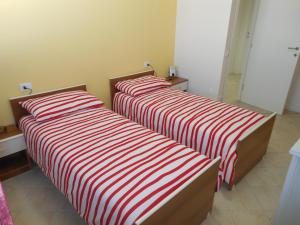 Łóżko lub łóżka w pokoju w obiekcie B&B Relax