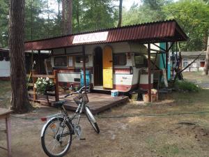 Jízda na kole v ubytování Camping Anastazja nebo okolí