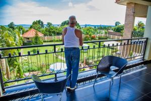 Balkón nebo terasa v ubytování Lakepoint Villa