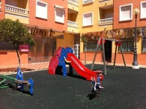 Lasten leikkialue majoituspaikassa Santiago VI