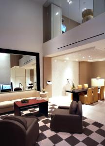 Posezení v ubytování SKYLOFTS at MGM Grand