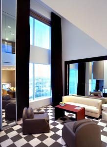 Posezení v ubytování SKYLOFTS at MGM Grand