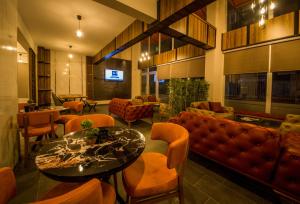 Posezení v ubytování Fidanoglu Suite Hotel