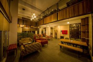 Posezení v ubytování Fidanoglu Suite Hotel