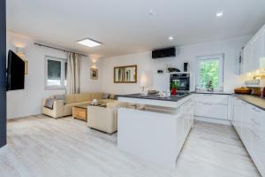 Telewizja i/lub zestaw kina domowego w obiekcie Villa Deni by Rent Istria