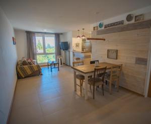 Kuchyň nebo kuchyňský kout v ubytování Sweet view del Nahuel